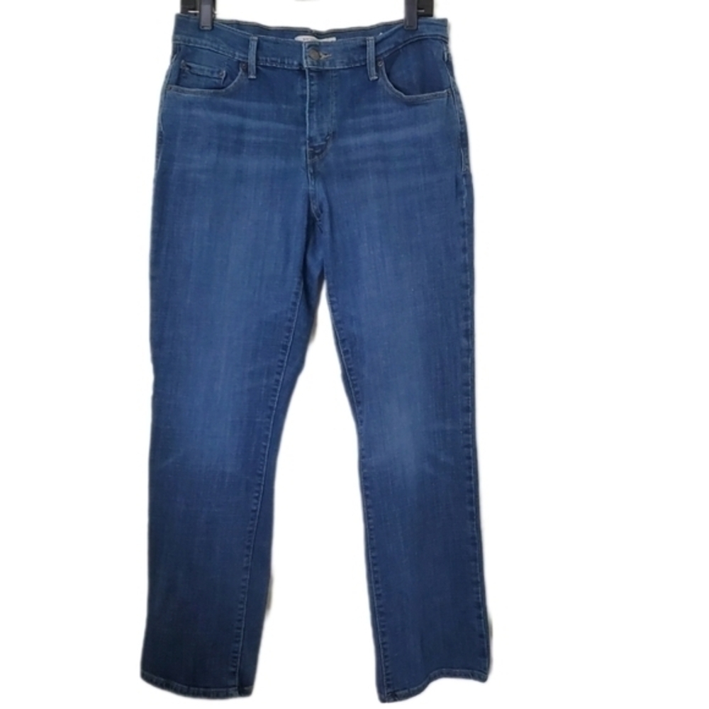 Levi's Women's 505 Stretch Denim‎ Straight Leg Jeans W31 L30